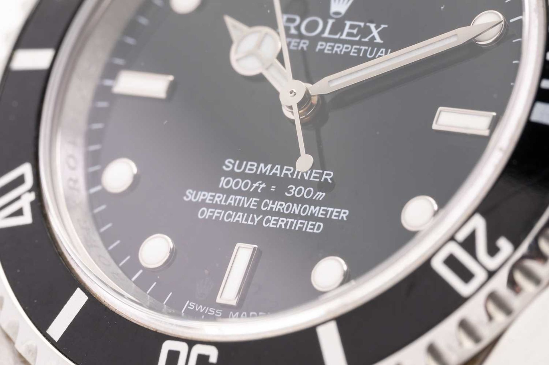 A Rolex Submariner ref. 14060M featuring an automatic Swiss-made movement in a steel case - Image 7 of 15