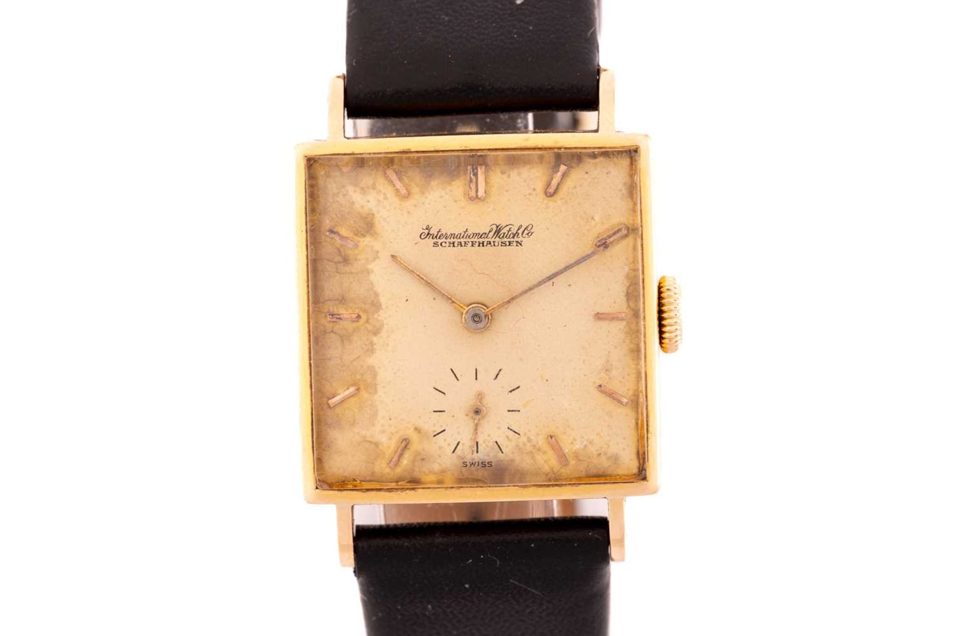 An International Watch Co. IWC wristwatch, featuring a swiss-made hand-wound mechanical movement - Bild 5 aus 12