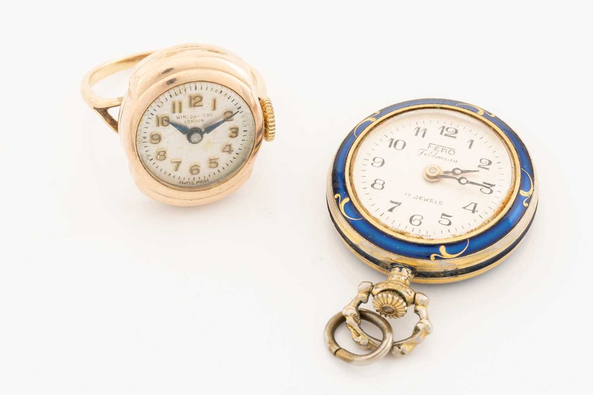 A collection of ladies watches including a 9ct gold Inegariens ladies watch, an 18ct gold ladies - Image 2 of 6