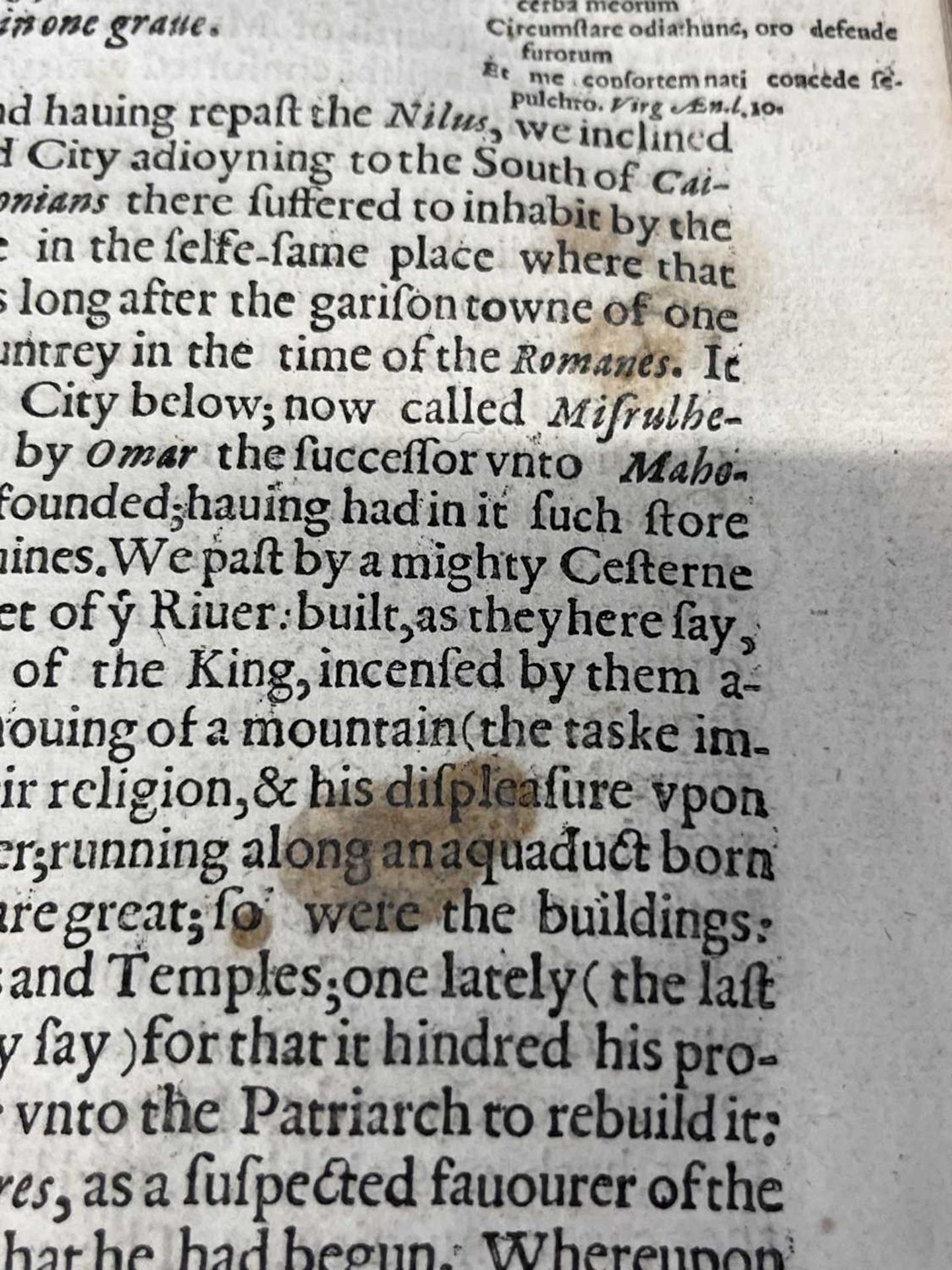 Sandys, George; A Relation Of A Journey Begun An Dom 1610, printed London for Ro. Alott 1632, with - Image 25 of 31