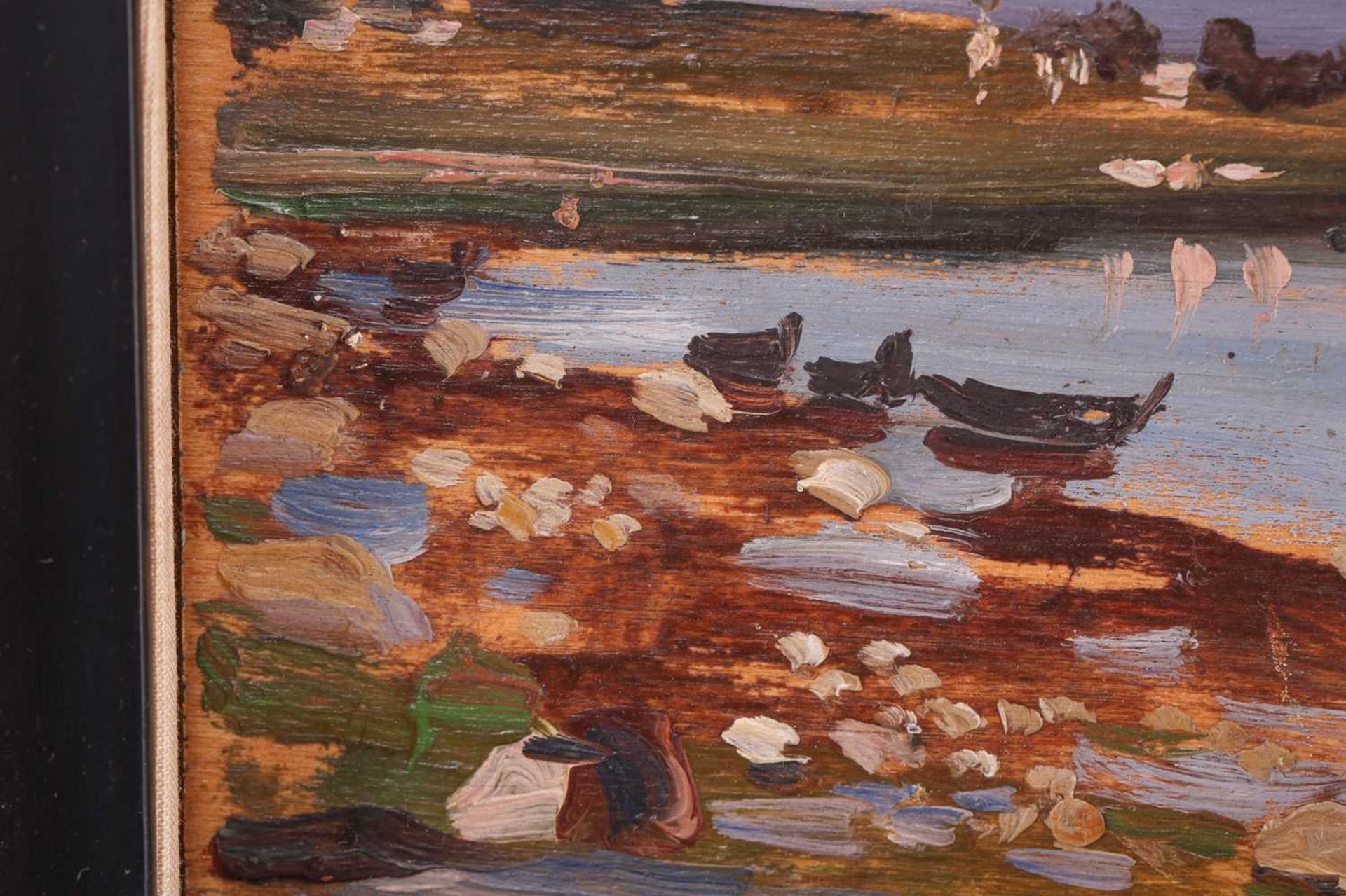 Sergei Vasilievich Malyutin (Russian 1859 - 1937), a river landscape, an abstract landscape and a - Image 3 of 14