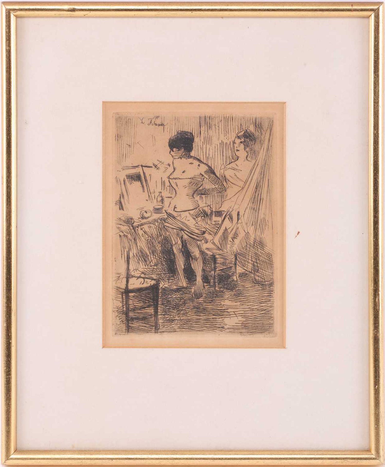 After Anders Leonard Zorn (1860 - 1920) 'Rosita Mauri', etching, signed and dated 89 within the - Image 6 of 19