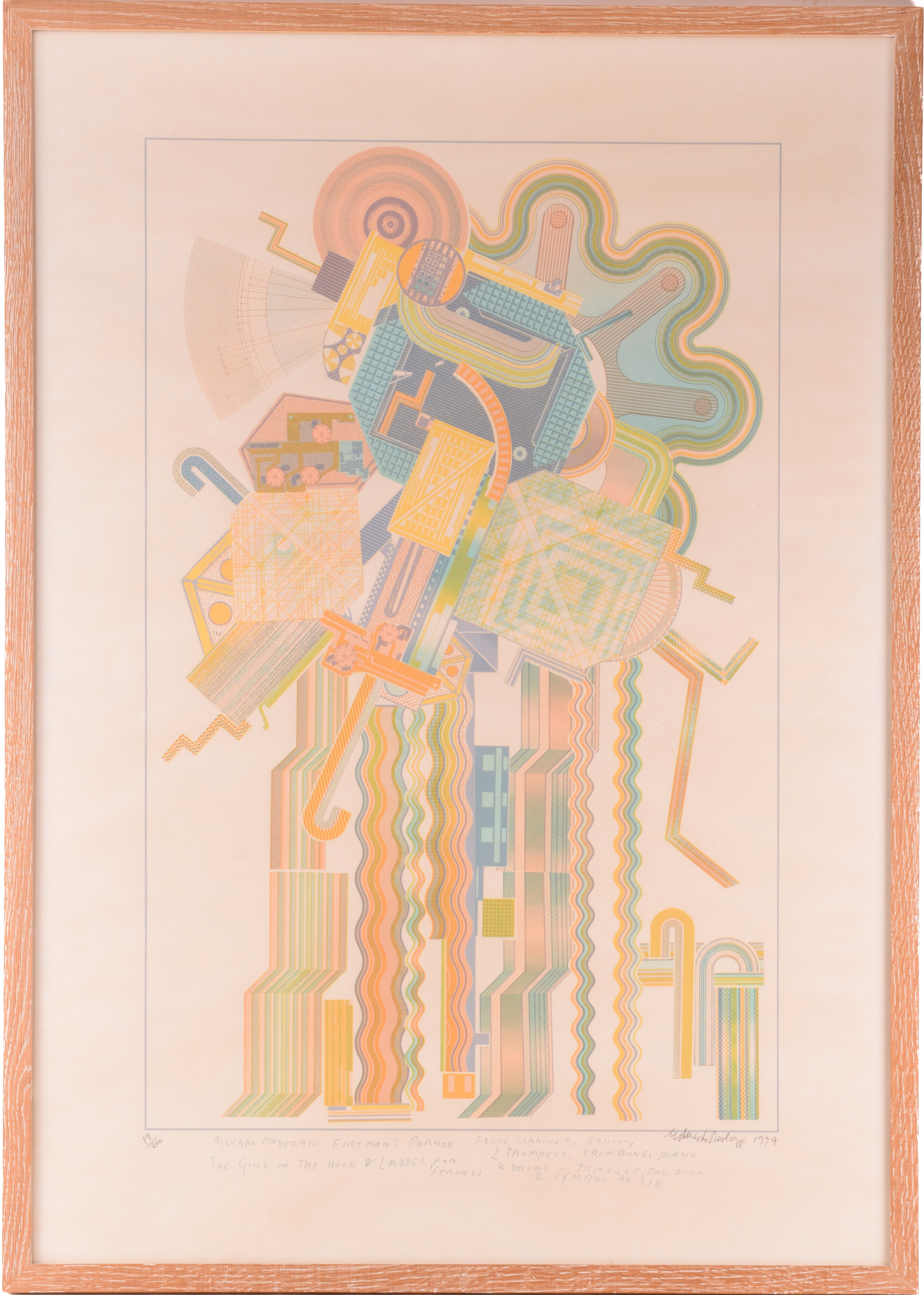 Sir Eduardo Paolozzi (1924 - 2005), Allegro Moderato Fireman’s Parade (from the Calcium Light - Image 10 of 18