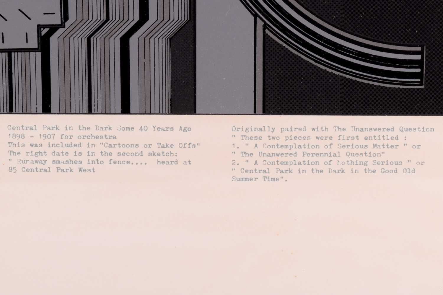 Sir Eduardo Paolozzi (1924 - 2005), Central Park in the Dark Some 40 Years Ago (from the Calcium - Image 6 of 25