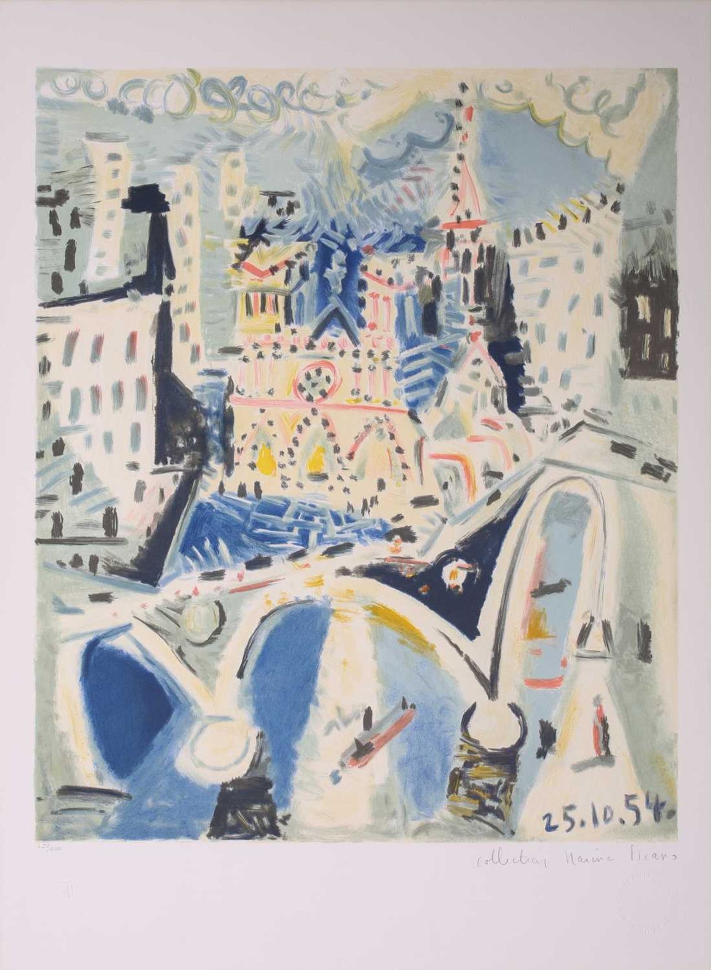 After Pablo Picasso (1881 - 1973) 'Notre Dame', Picasso Estate Collection limited edition colour