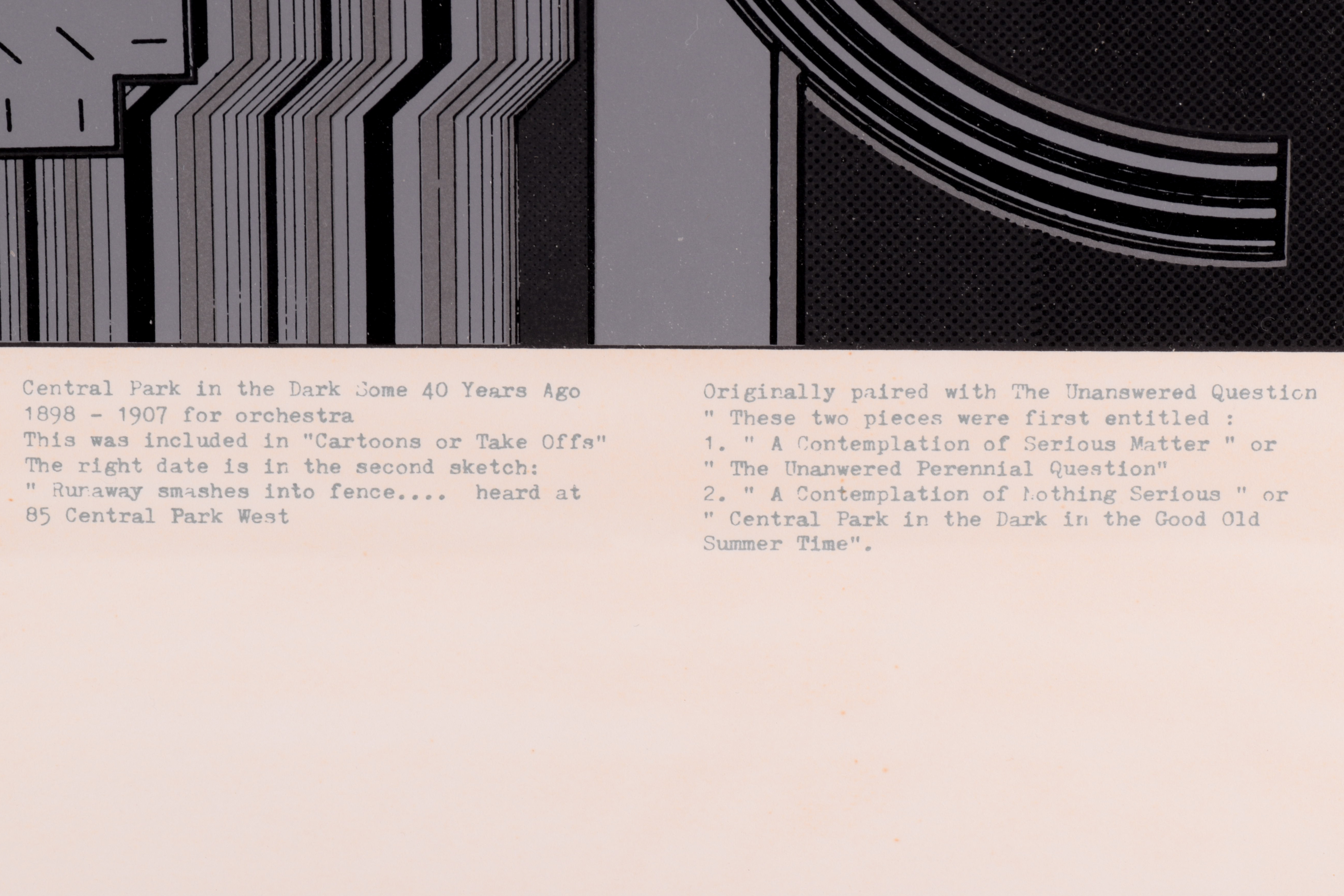 Sir Eduardo Paolozzi (1924 - 2005), Central Park in the Dark Some 40 Years Ago (from the Calcium - Image 23 of 25