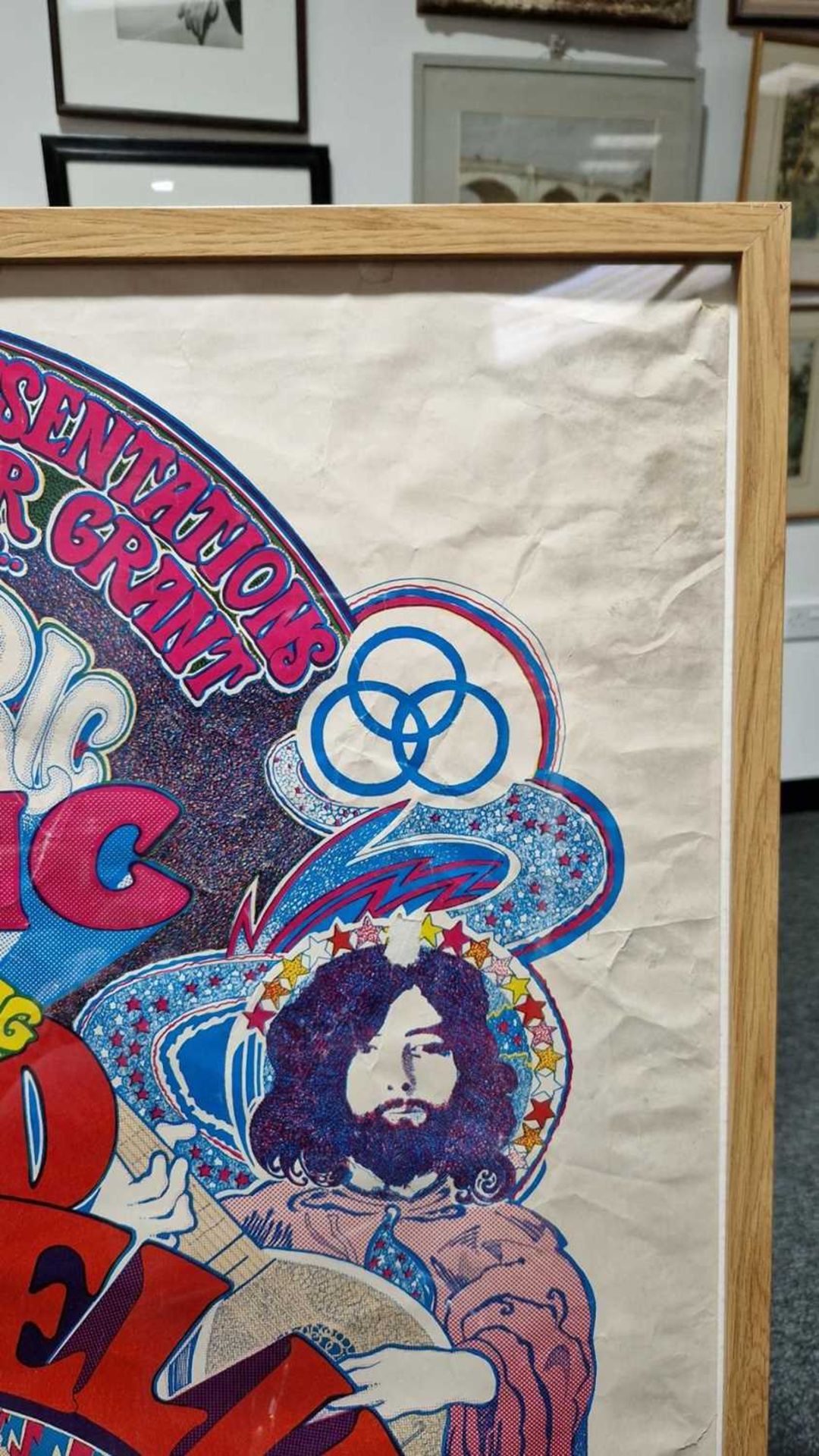 Led Zeppelin: an original 'Electric Magic' concert poster for The Empire Pool, Wembley, held on 20th - Bild 17 aus 18