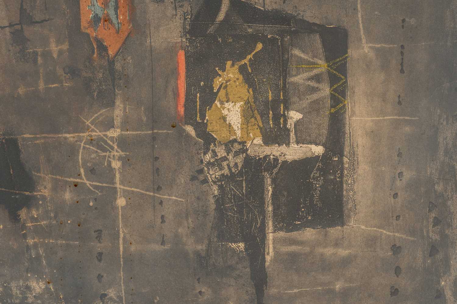 Johnny Friedlaender (1912 - 1992) German/French, 'Composition au Point Noir', signed in pencil and - Image 18 of 21