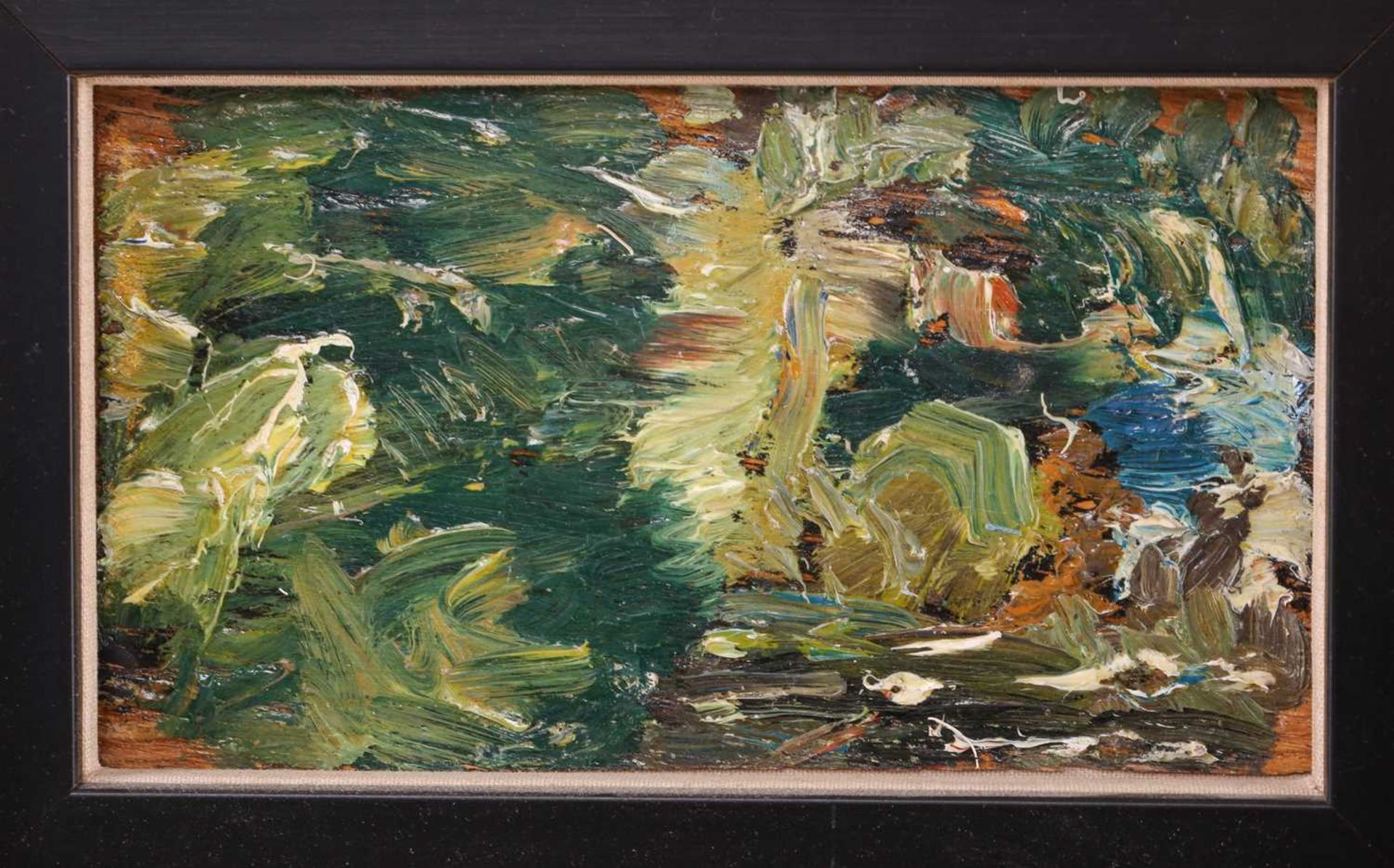 Sergei Vasilievich Malyutin (Russian 1859 - 1937), a river landscape, an abstract landscape and a - Image 12 of 14