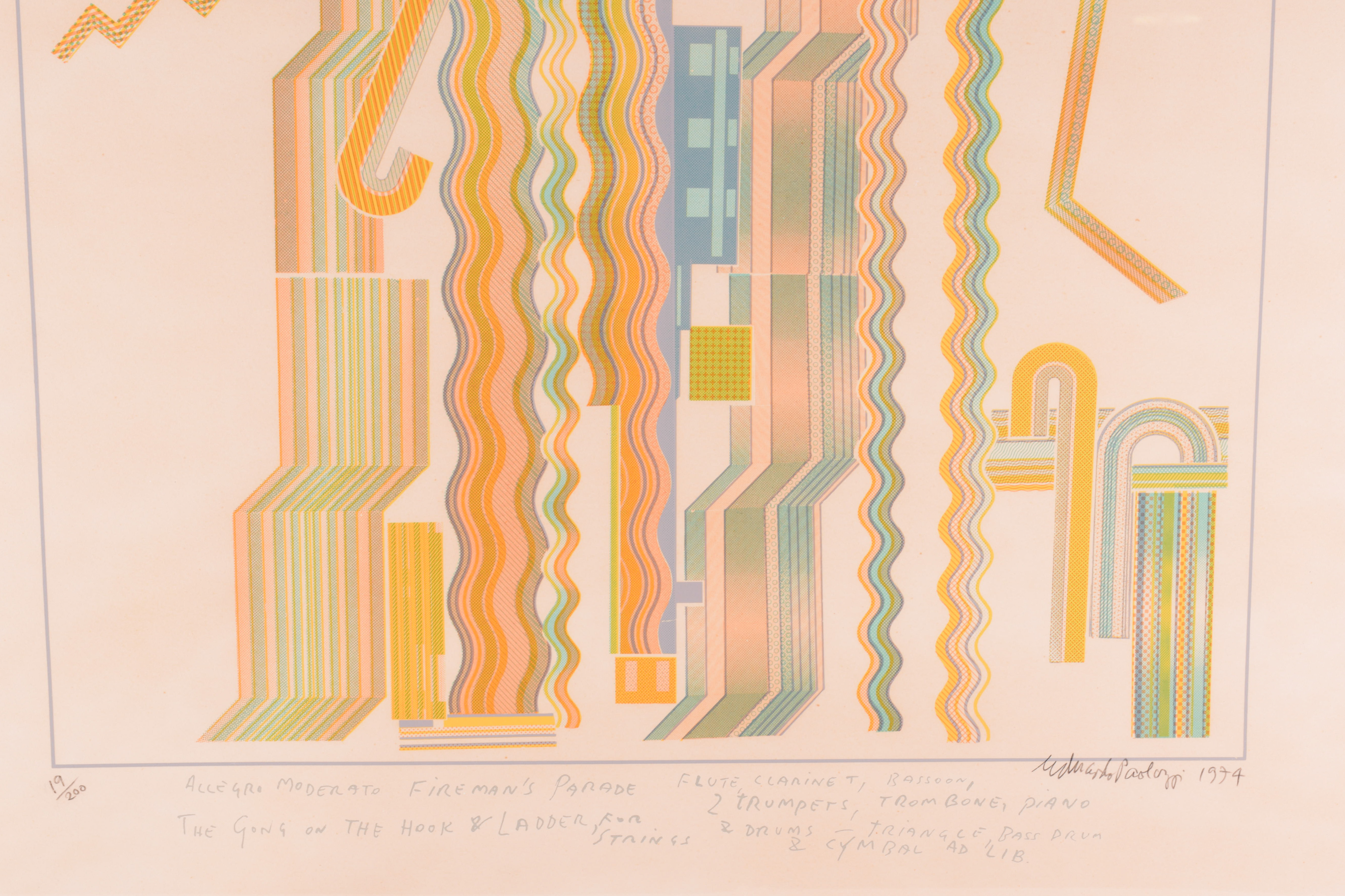 Sir Eduardo Paolozzi (1924 - 2005), Allegro Moderato Fireman’s Parade (from the Calcium Light - Image 11 of 18