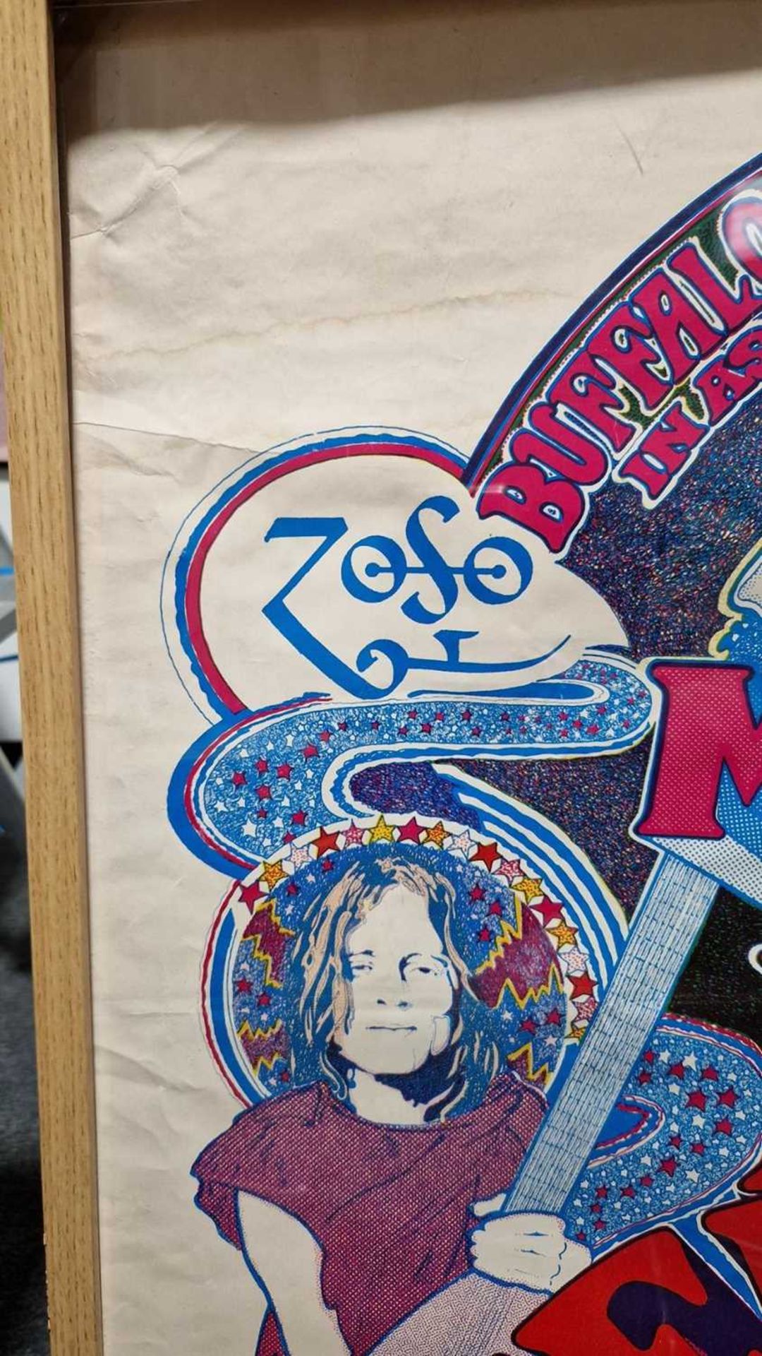 Led Zeppelin: an original 'Electric Magic' concert poster for The Empire Pool, Wembley, held on 20th - Bild 14 aus 18