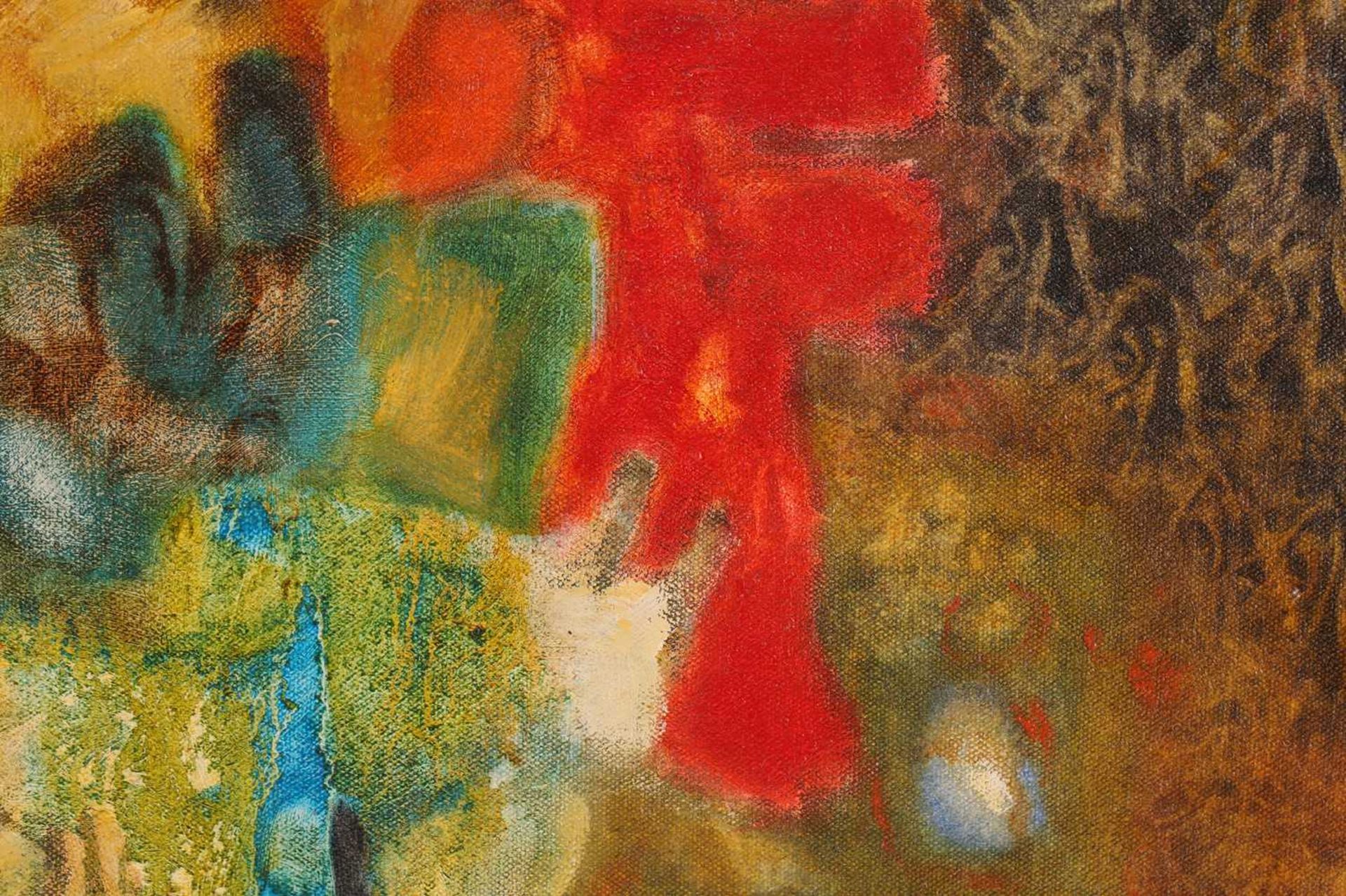 Art Derry (1930 - 1992) Trinidadian British, Abstract in colours, signed and dated 82, dated Jan - Bild 5 aus 10