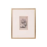 Walter Richard Sickert (1860 - 1942) 'A Weak Defence', etching, published by Carfax & Co, 24 Bury