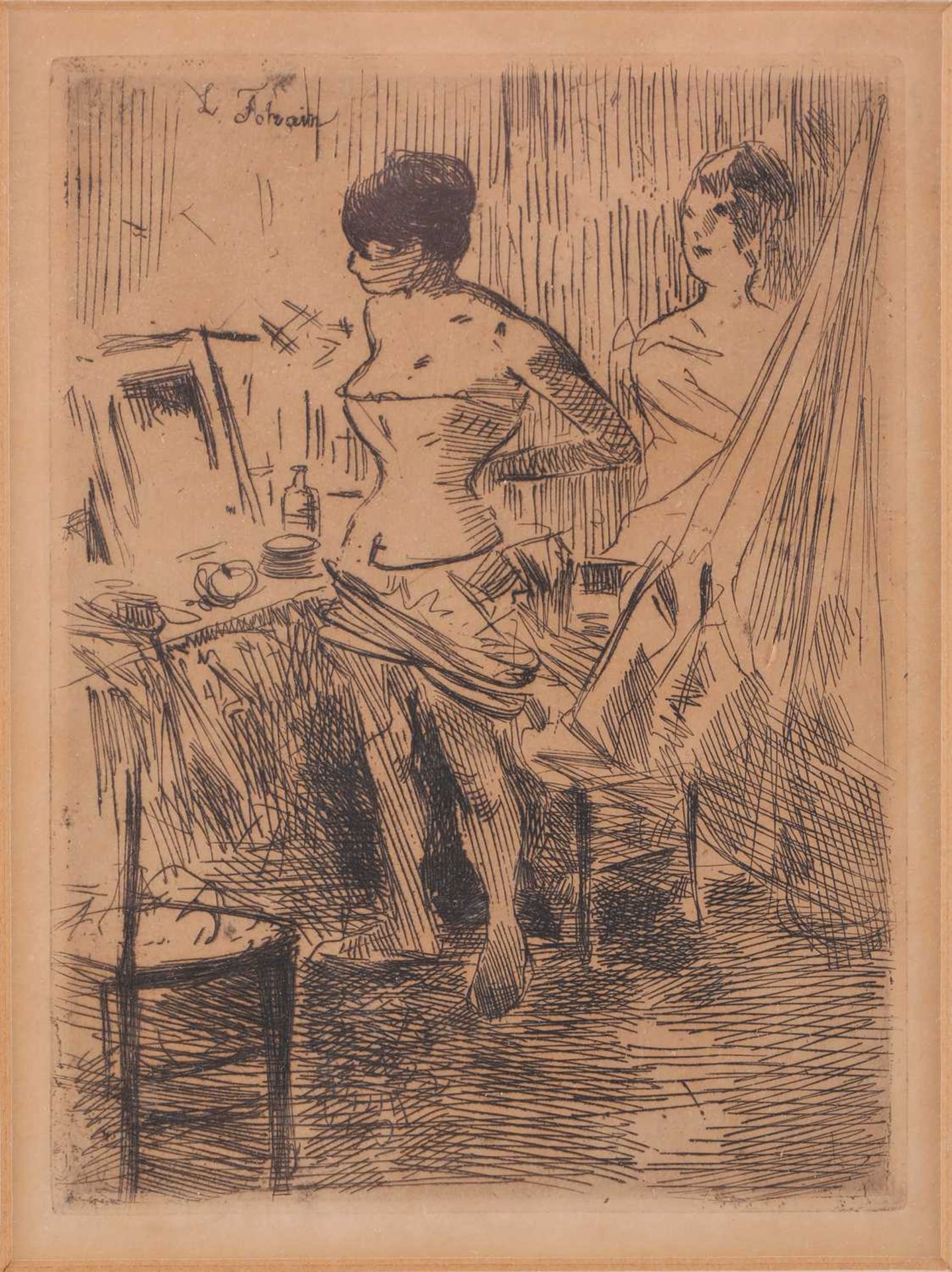 After Anders Leonard Zorn (1860 - 1920) 'Rosita Mauri', etching, signed and dated 89 within the - Image 7 of 19