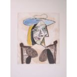 After Pablo Picasso (1881 - 1973) 'Femme au Fauteuil Canne', Picasso Estate Collection limited