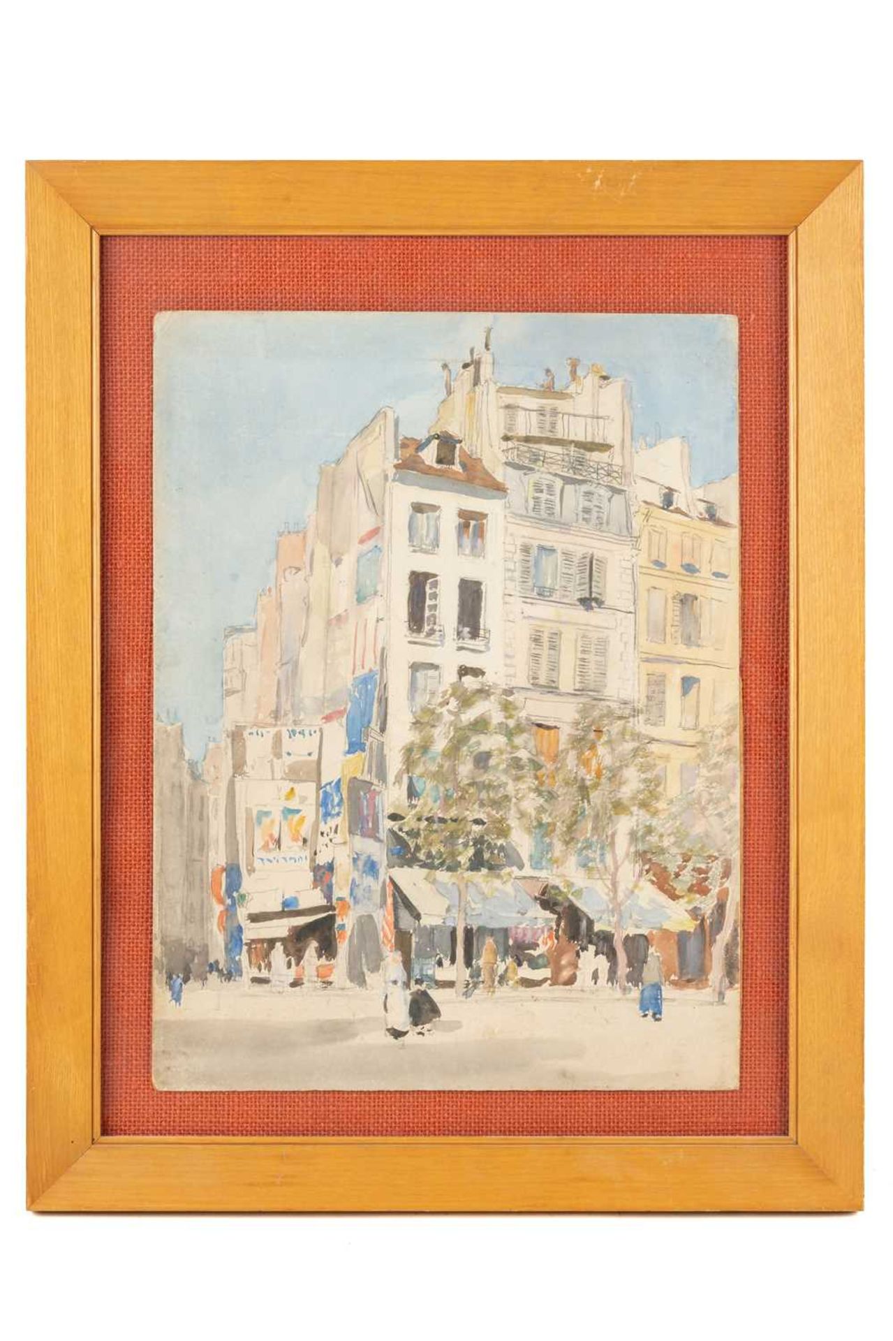 Ernest Procter (1886-1935), Eglisé St. Sulpice, Paris, signed, watercolour on board, 37 x 27 cm, and - Image 3 of 10
