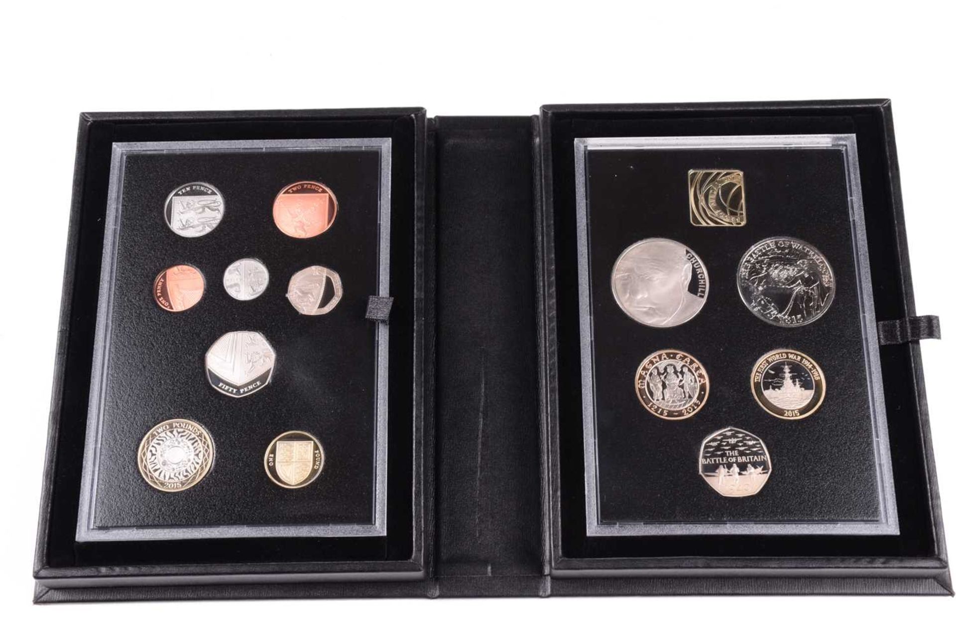 A collection of boxed Royal Mint proof coin sets to include, 2012, 2015, 2014, 2018, 2013, and - Bild 20 aus 36