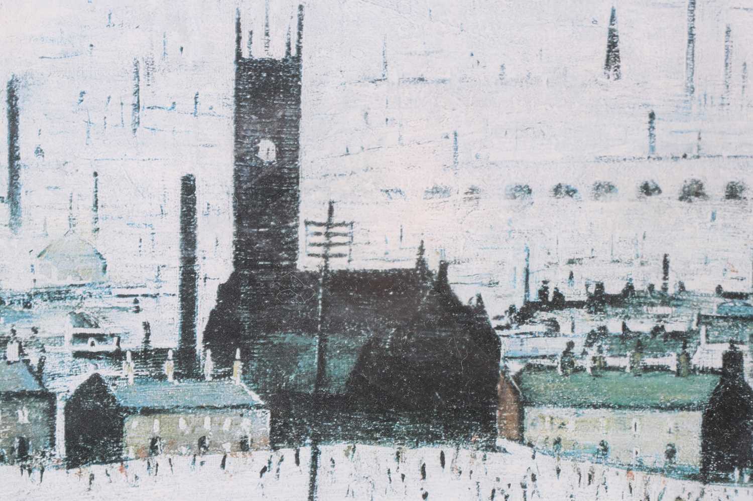 Laurence Stephen Lowry RA (1887-1976) British, 'An Industrial Town', limited edition print signed in - Image 5 of 12