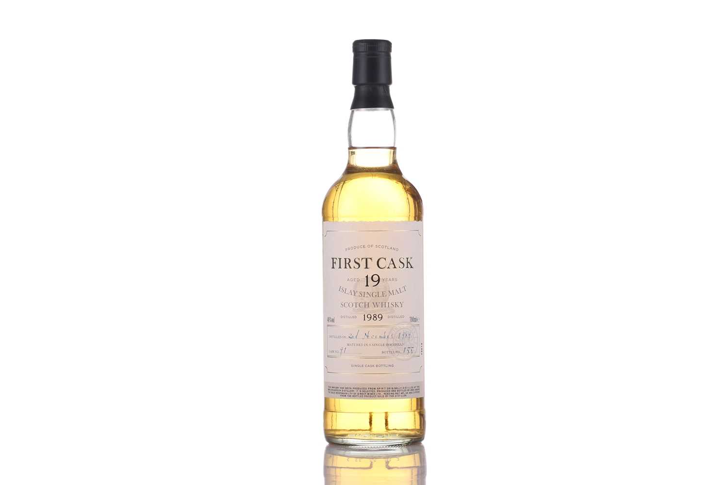 A bottle of First Cask Speyside Single Malt Scotch Whisky, 1989, Cask No. 24379, Bottle No. 403 ( - Image 4 of 7