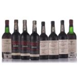 Three bottles of Quinta do Noval 1966 Vintage Port, bottled in 1968, 0.75l, together with two Army &