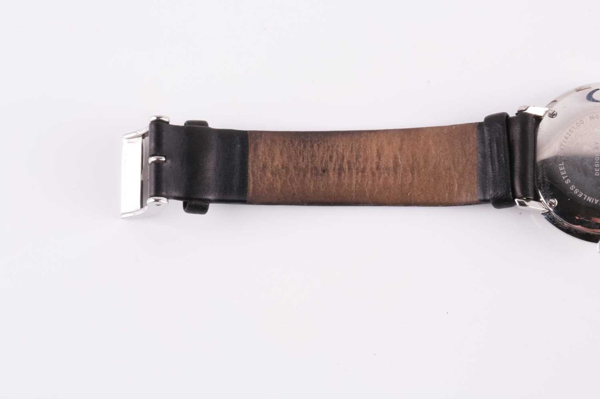 A Junghans Max Bill quartz watch, featuring a German-made quartz movement in a steel case - Bild 7 aus 8
