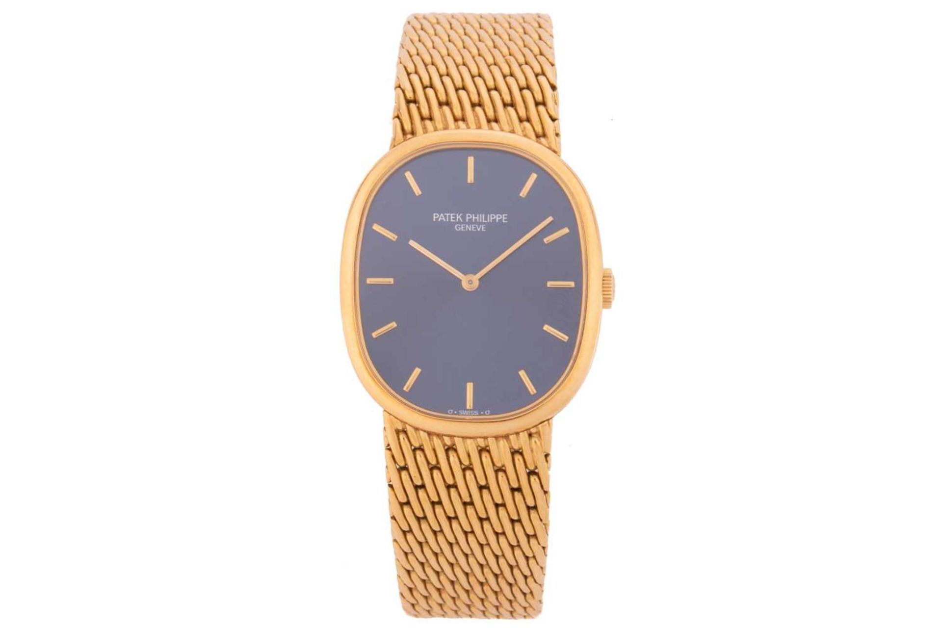 A Patek Philippe Ellipse d´Or 18k yellow gold watch ref: 3848, featuring a Swiss-made ultra-thin