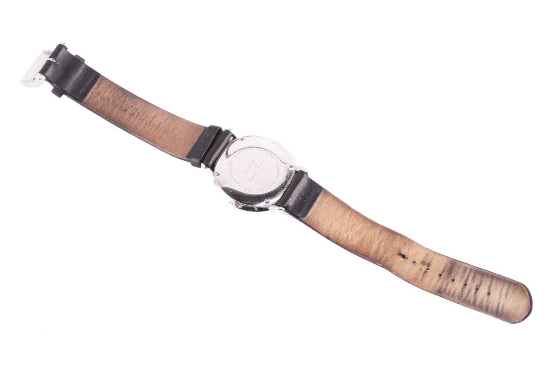 A Junghans Max Bill quartz watch, featuring a German-made quartz movement in a steel case - Bild 3 aus 8