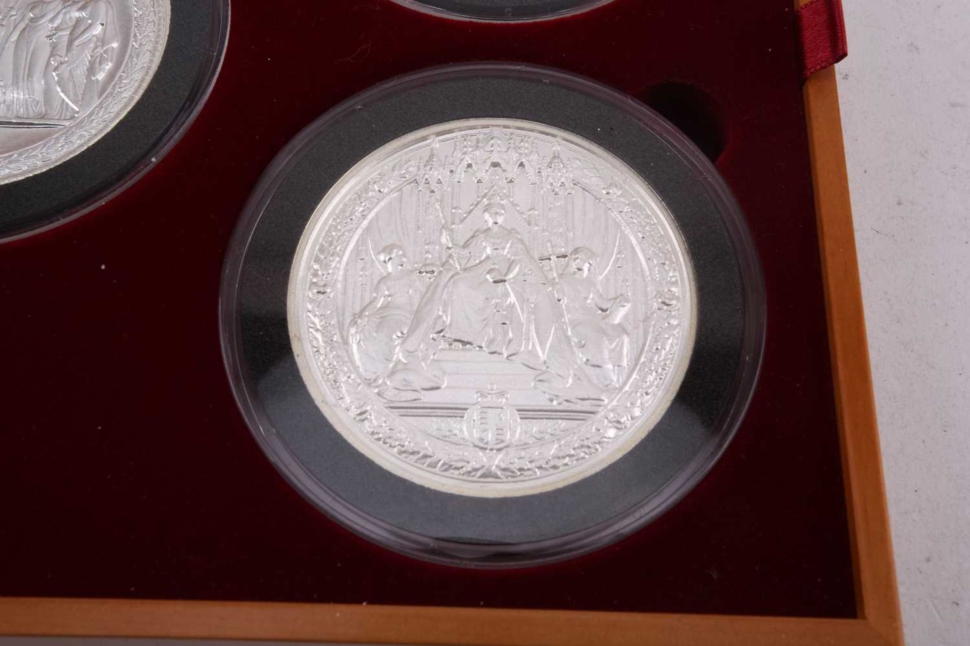 Royal Mint - Great Seals of the Realm 19th century, five silver encapsulated coins, no 0416, issue - Image 8 of 14