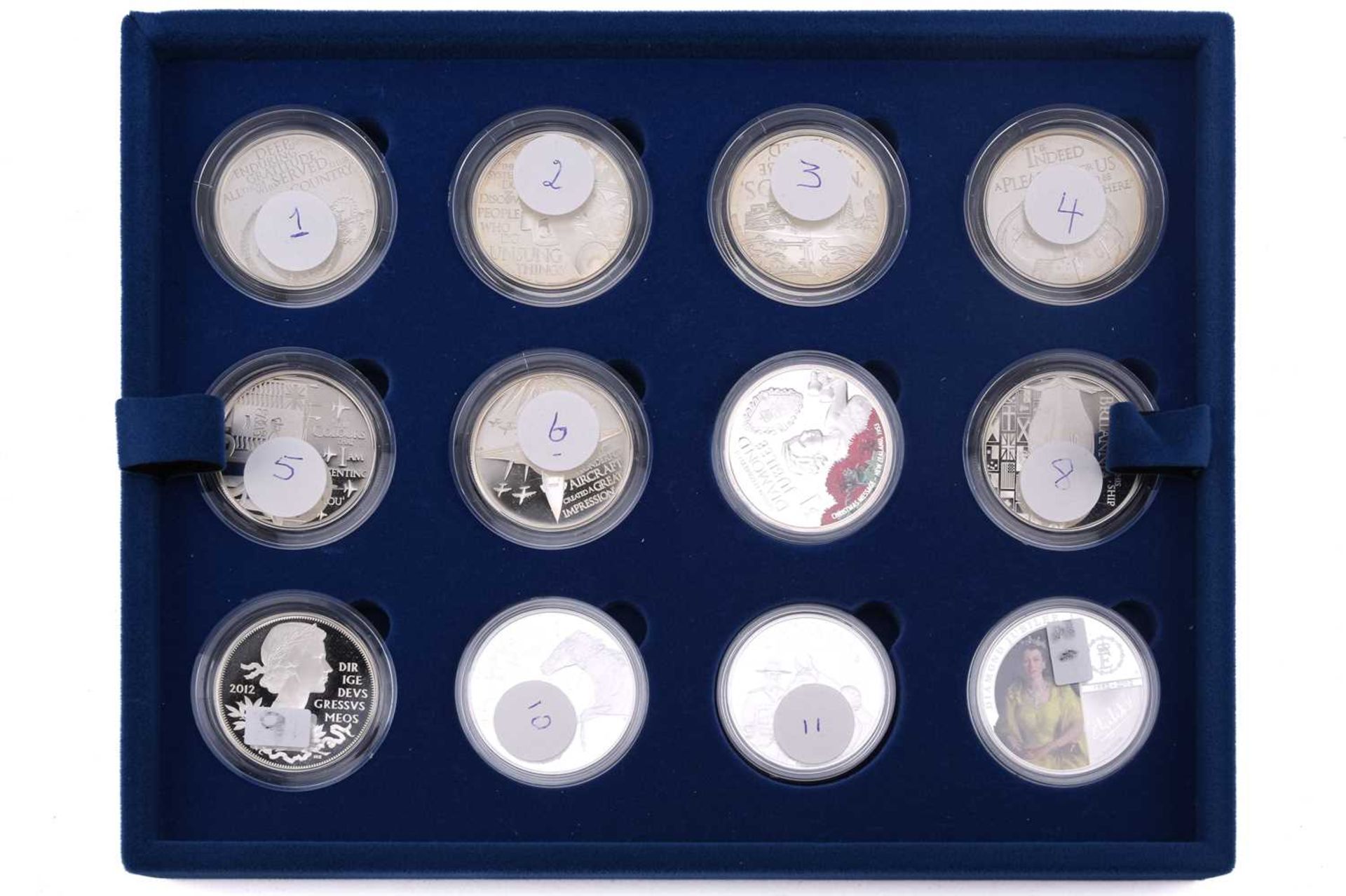 Royal Mint - The Queens 2012 Diamond Jubilee collection, twenty four silver encapsulated coins, in - Image 3 of 7