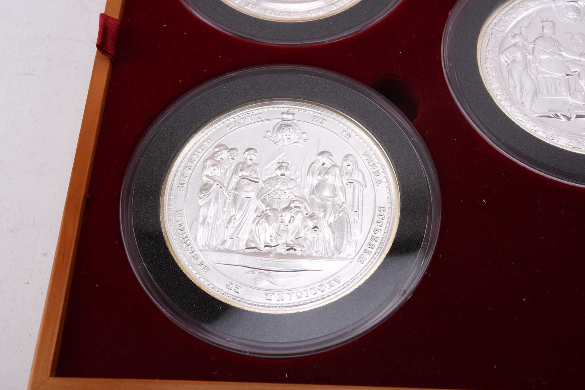 Royal Mint - Great Seals of the Realm 19th century, five silver encapsulated coins, no 0416, issue - Image 6 of 14