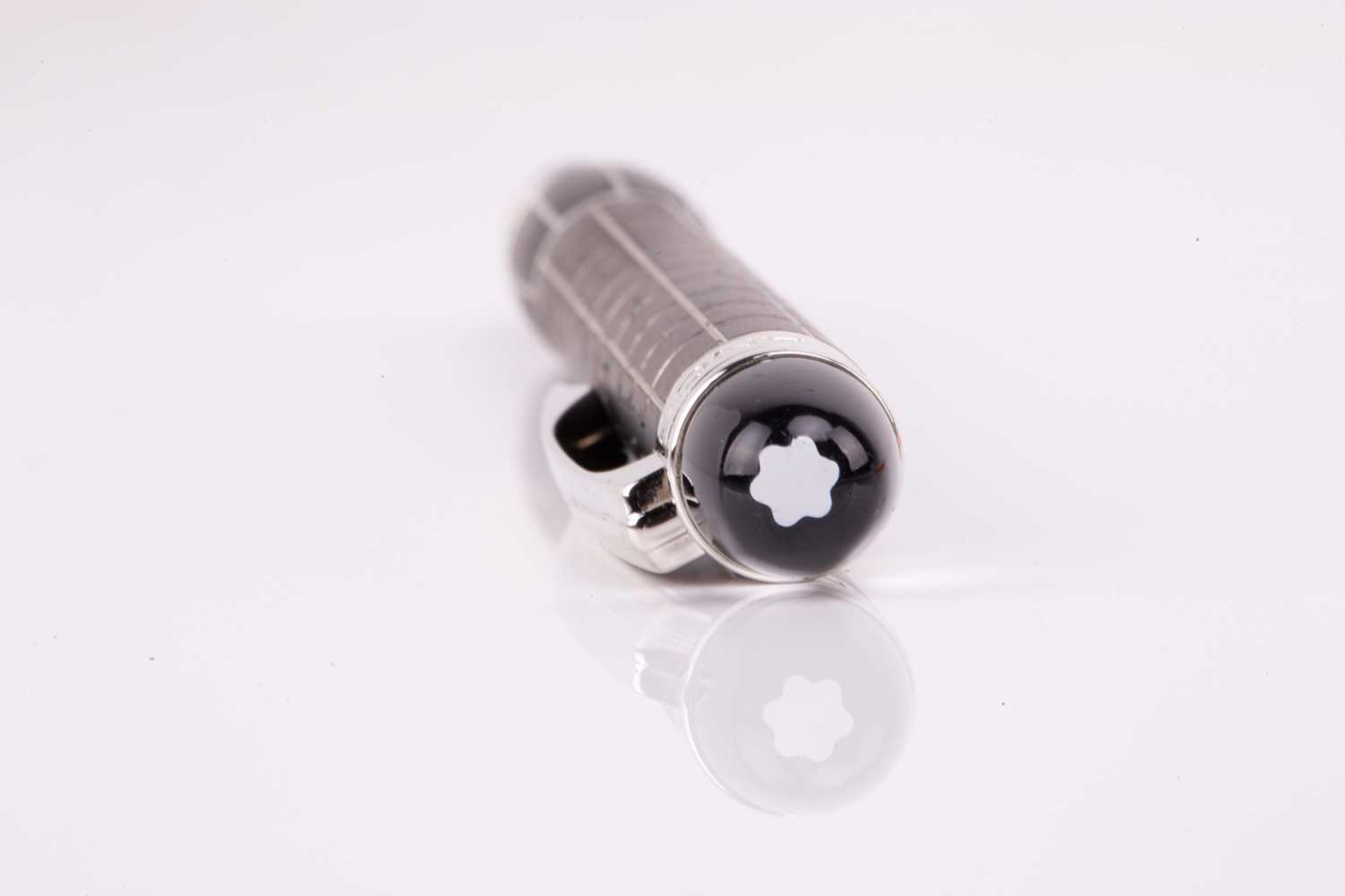 Montblanc StarWalker ballpoint pen, the twist-action rubber and white tone barrel with floating - Image 3 of 5