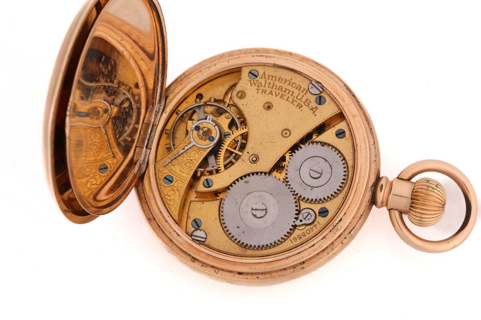 Samuel Henry Leah of London; an early 19th-century key wind fusee pocket with lever escapement the - Image 8 of 35