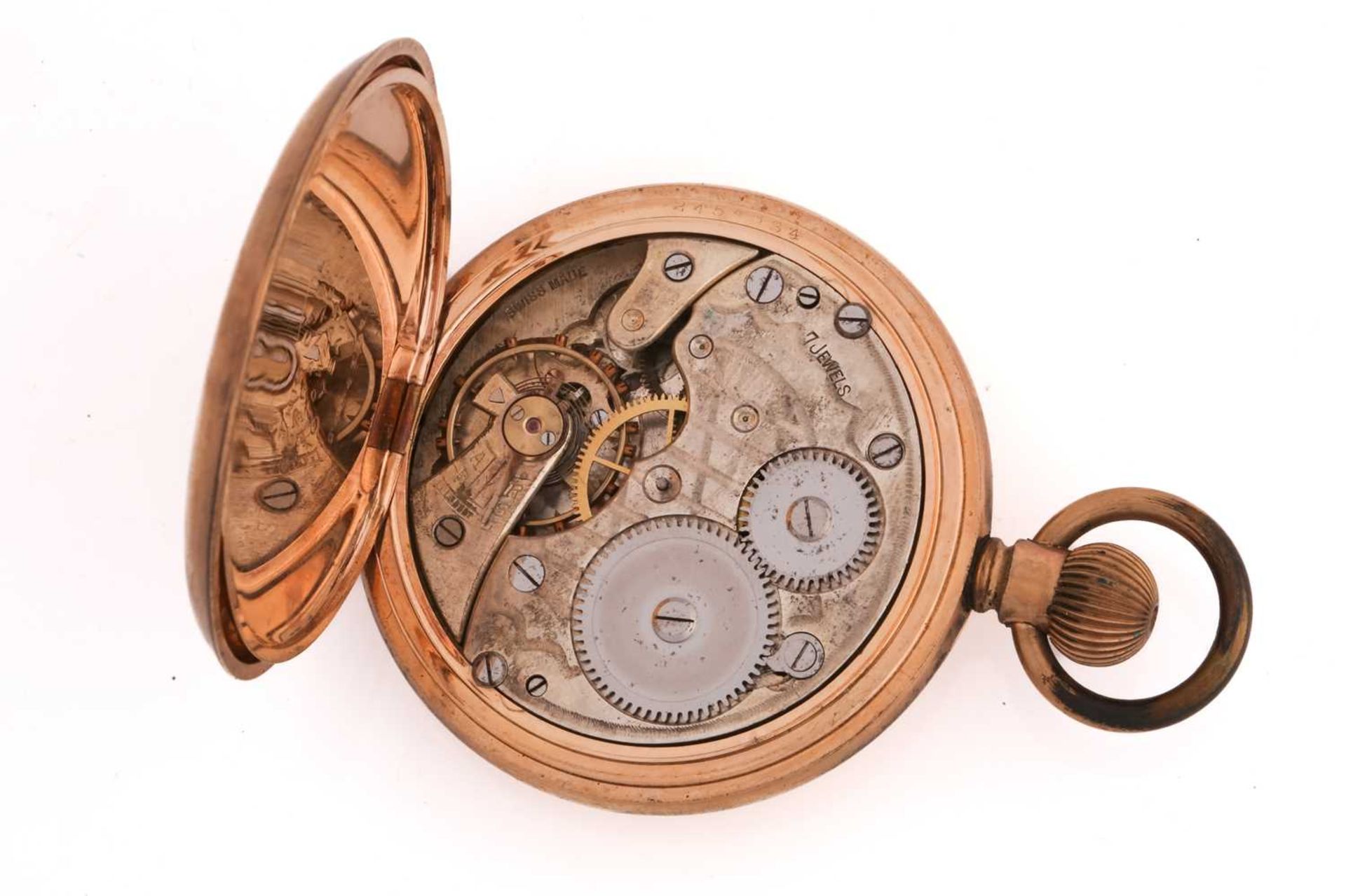 Samuel Henry Leah of London; an early 19th-century key wind fusee pocket with lever escapement the - Image 17 of 35