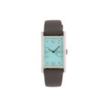 A Tiffany & Co. of New York East West Mini lady's quartz wristwatch with stainless steel case and