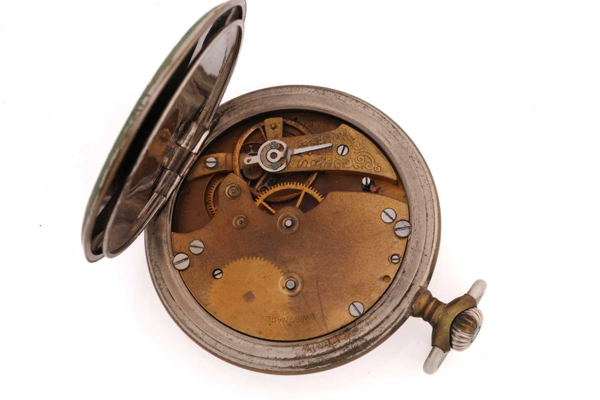 Samuel Henry Leah of London; an early 19th-century key wind fusee pocket with lever escapement the - Image 14 of 35