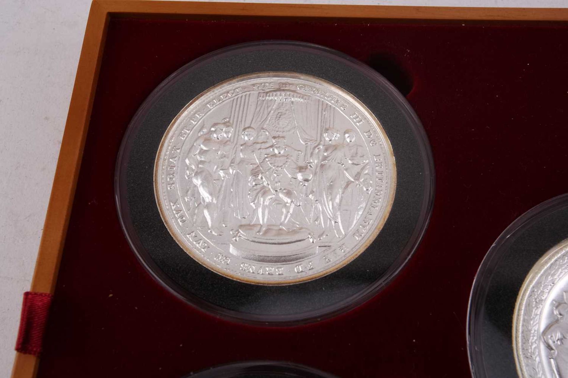 Royal Mint - Great Seals of the Realm 19th century, five silver encapsulated coins, no 0416, issue - Image 9 of 14