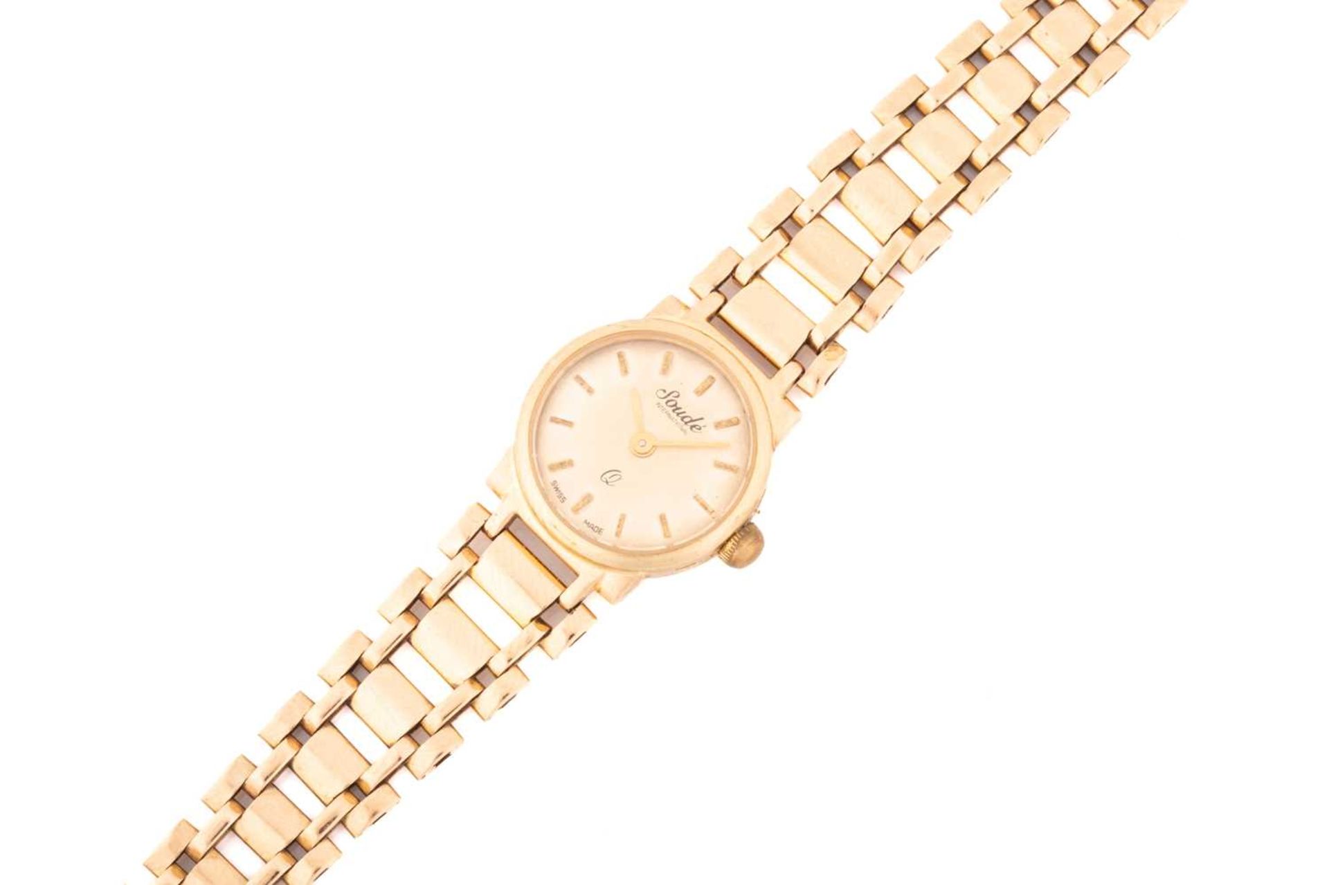 A Soude 9ct yellow gold ladies dress watch - Image 2 of 7