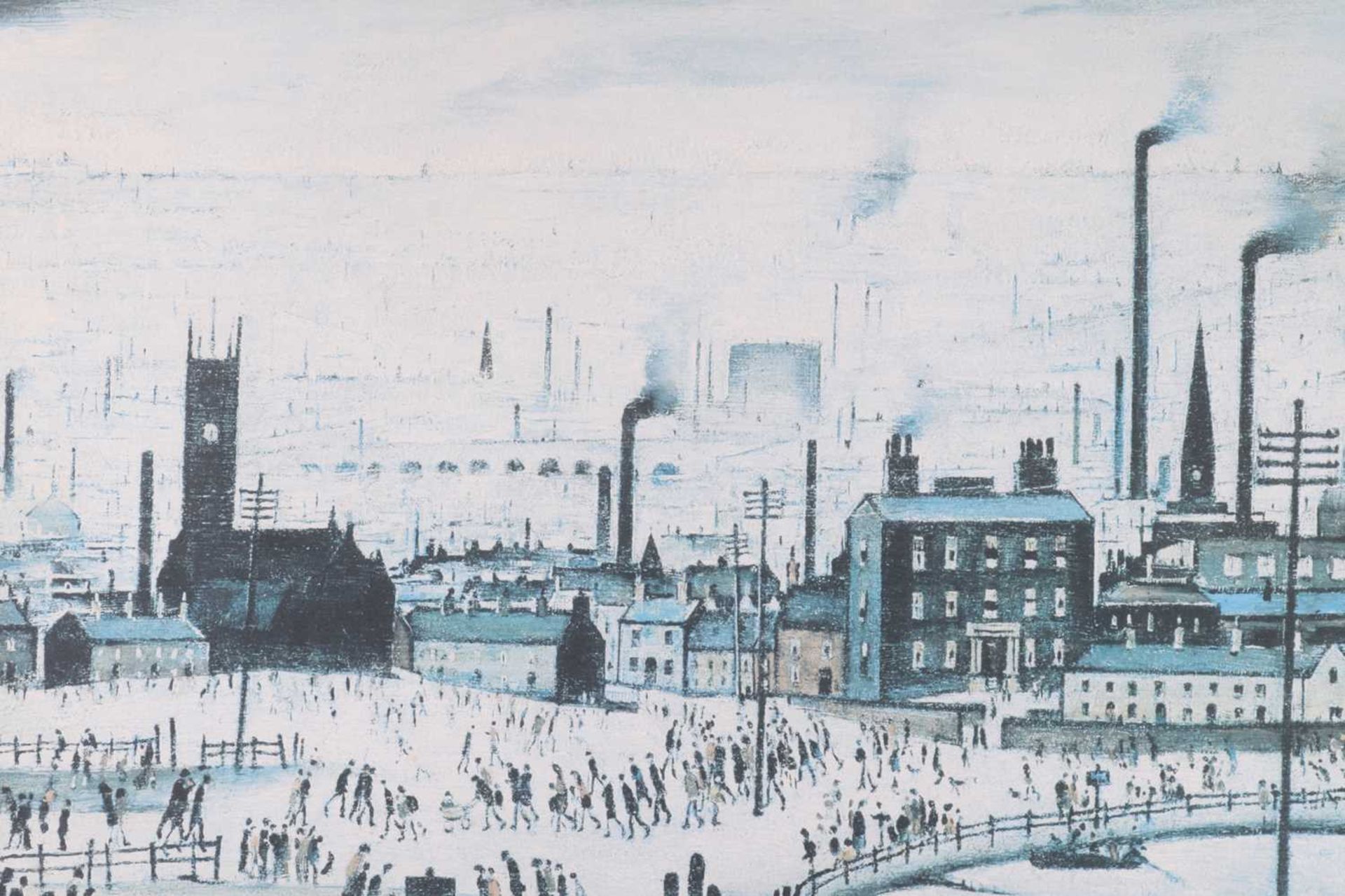 Laurence Stephen Lowry RA (1887-1976) British, 'An Industrial Town', limited edition print, signed - Image 12 of 12