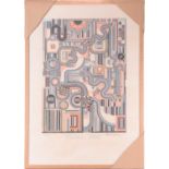 Sir Eduardo Paolozzi (1924 - 2005), 4 German Songs (from the Calcium Light Night series), signed and