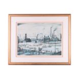 Laurence Stephen Lowry RA (1887-1976) British, 'An Industrial Town', limited edition print, signed