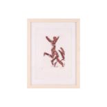 Dame Elisabeth Frink (1930 - 1993), A dancing nude, signed and numbered 11/100 in pencil, etching,