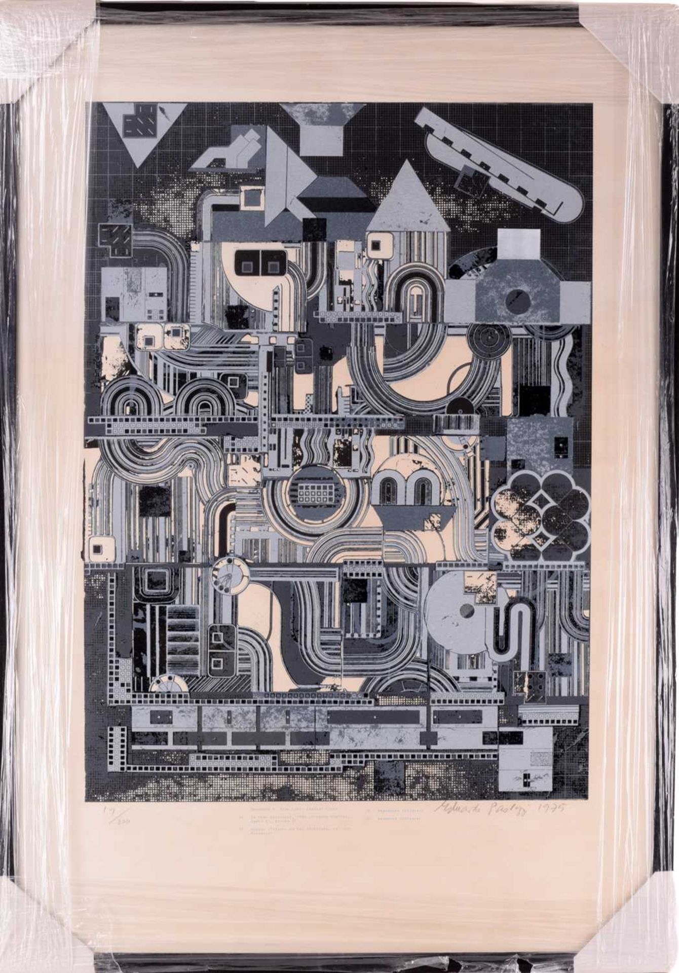 Sir Eduardo Paolozzi (1924 - 2005), Appendix 4 From Early Italian Poets (from the Calcium Light