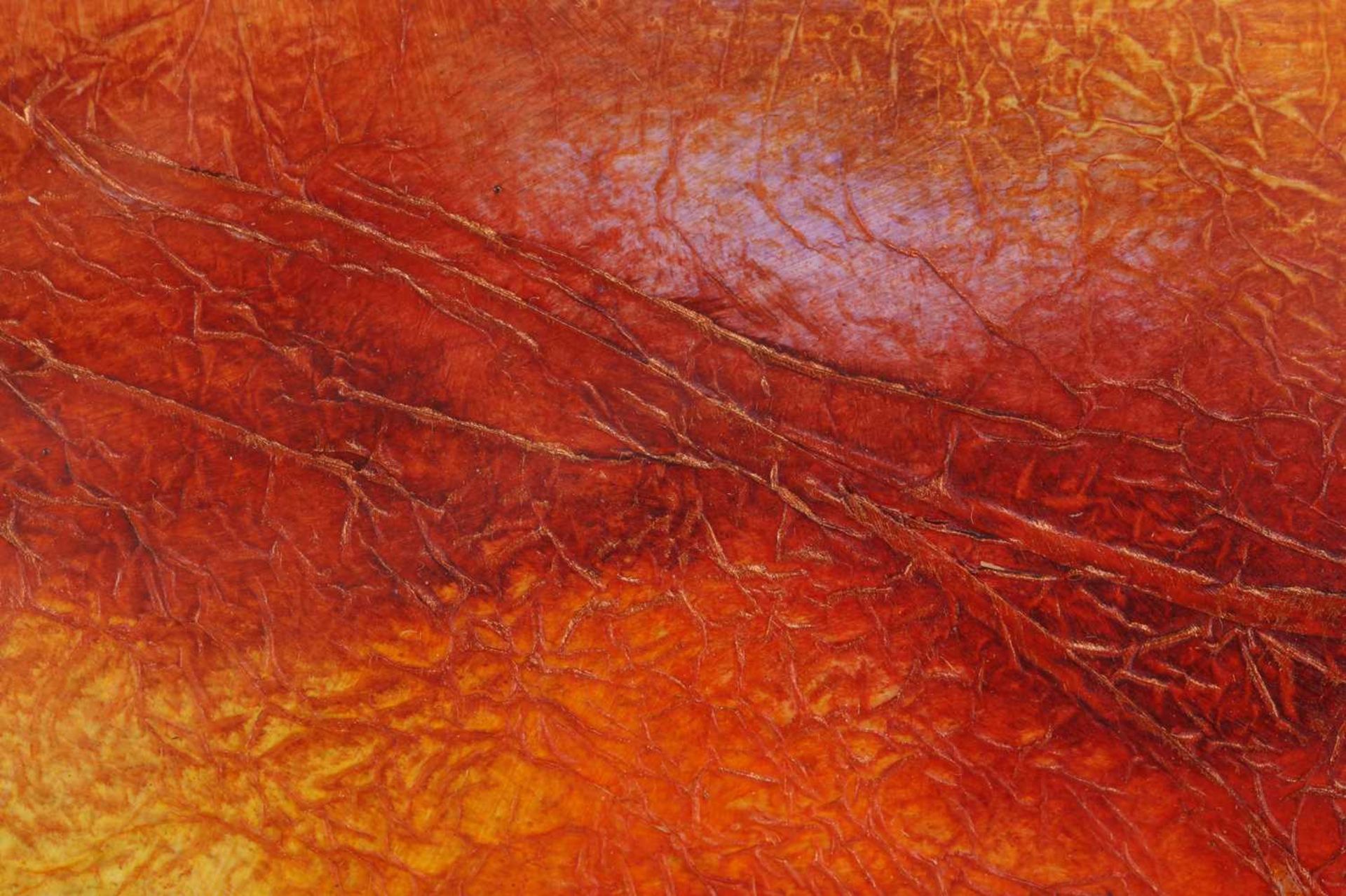 Kerry Darlington (b.1974), trees in an autumnal landscape, mixed media and resin on board, signed to - Image 5 of 10