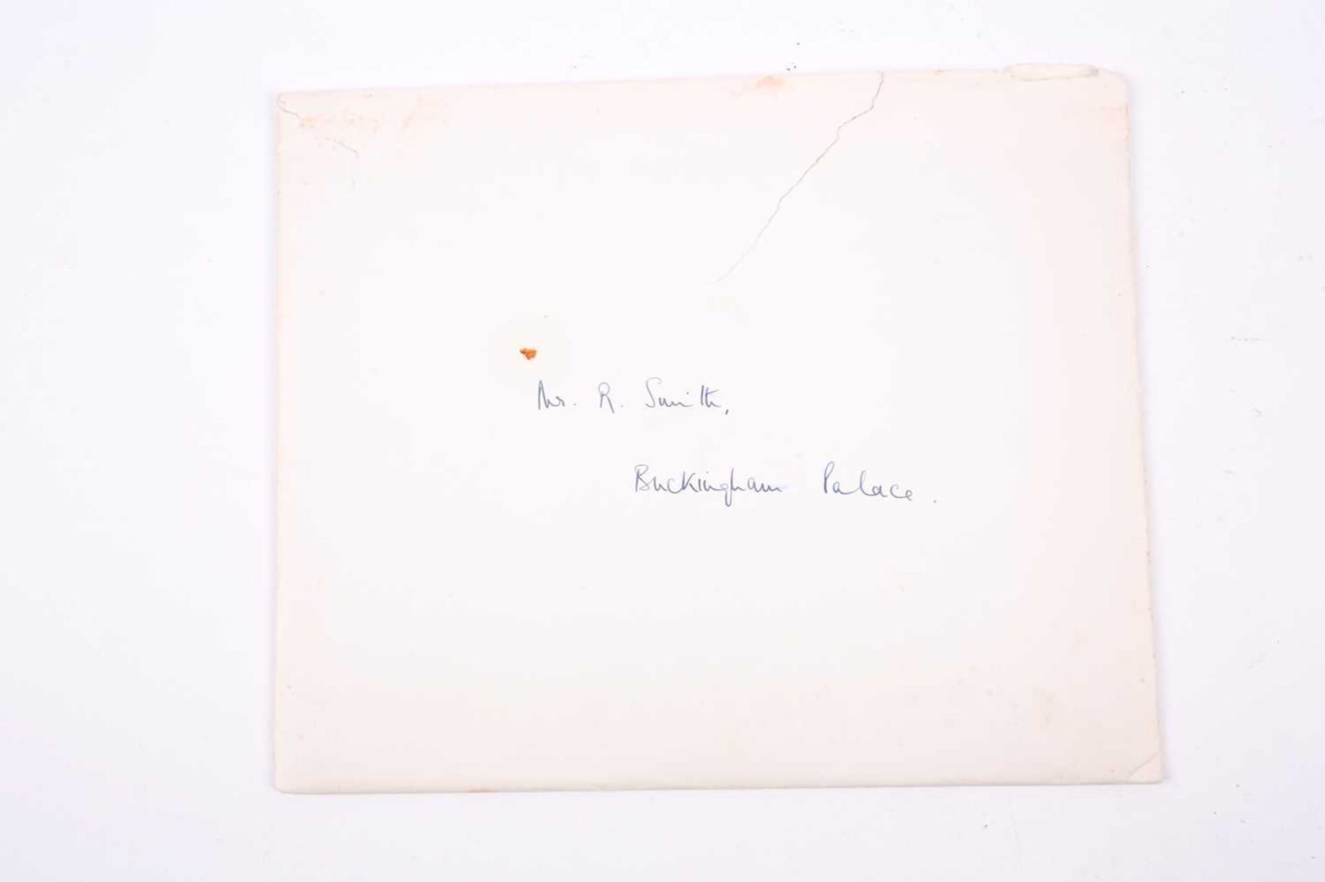 Queen Elizabeth II and Prince Philip: a 1962 Christmas card from the Royal couple, embossed - Image 2 of 10