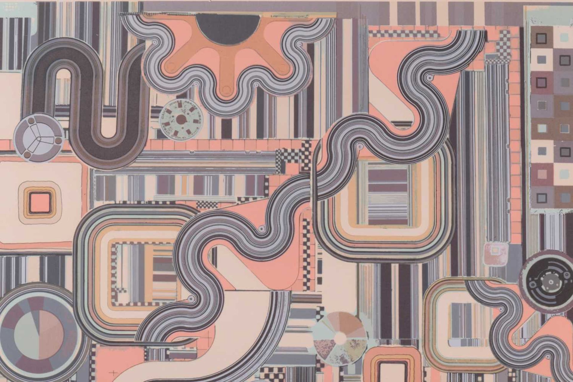 Sir Eduardo Paolozzi (1924 - 2005), 4 German Songs (from the Calcium Light Night series), signed and - Image 7 of 9