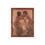 Adrien Jean le Mayeur de Merpres (1880-1958) Belgian (resided Bali), Two Balinese dancers, signed
