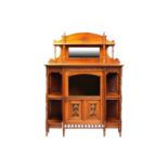 Henry Ogden, Manchester (fl.1862-1882); An Aesthetic Movement American walnut chiffonier probably to