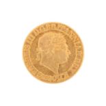 Great Britain - George III gold sovereign, 1820.