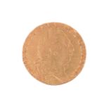 A George III half-guinea, 1793, obverse with the fifth laureate head of King George III head