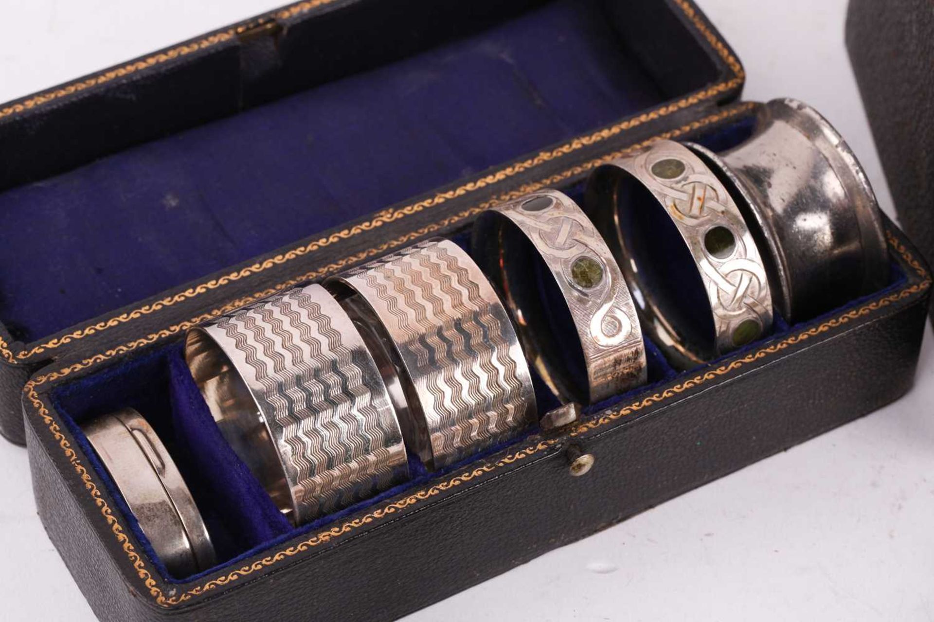 A collection of jewellery, watches and silver including two gemset rings, a pocket watch marked 14k, - Image 3 of 10